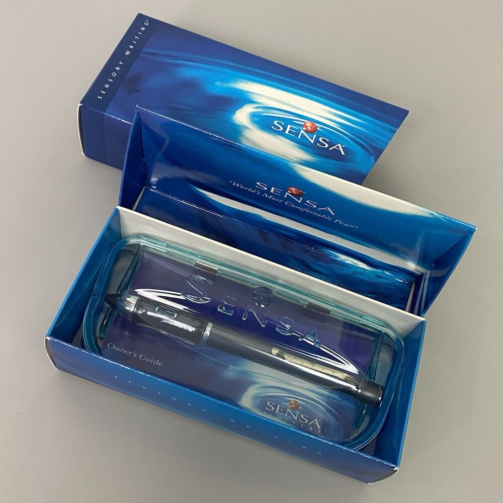 Sensa Pen by Willat Zephyr Amethyst Slate Sensory Writing Instruments w/ Box New
